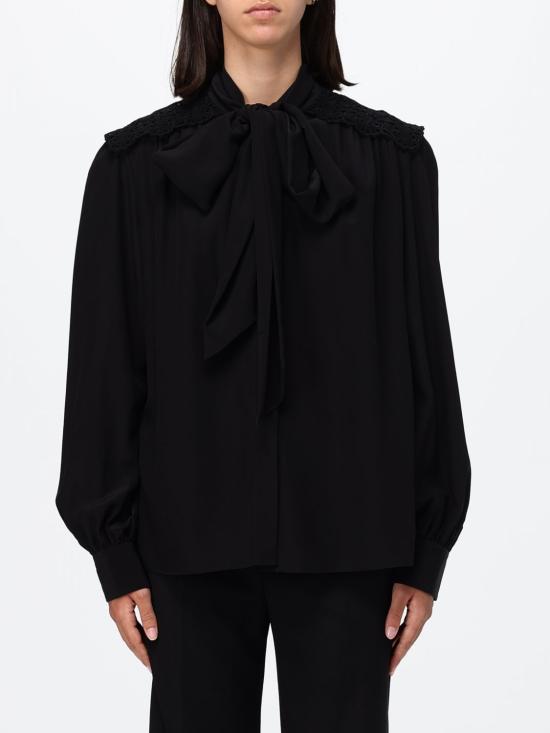 26FW 끌로에 블라우스 CH26AHT30005 001 Black