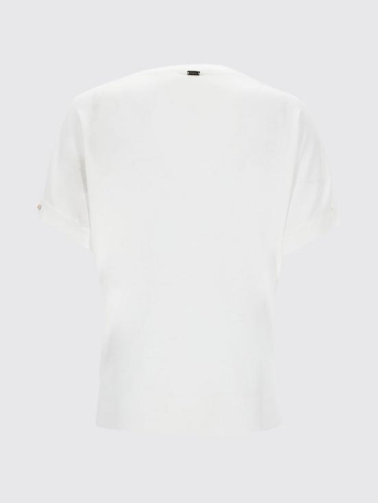 26SS 에르노 반팔 티셔츠 JG000312D52056 1000 White - HERNO