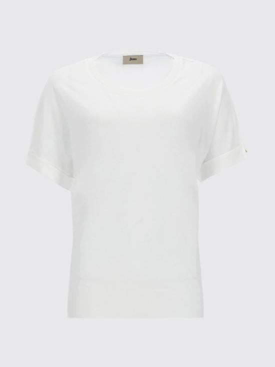 26SS 에르노 반팔 티셔츠 JG000312D52056 1000 White - HERNO
