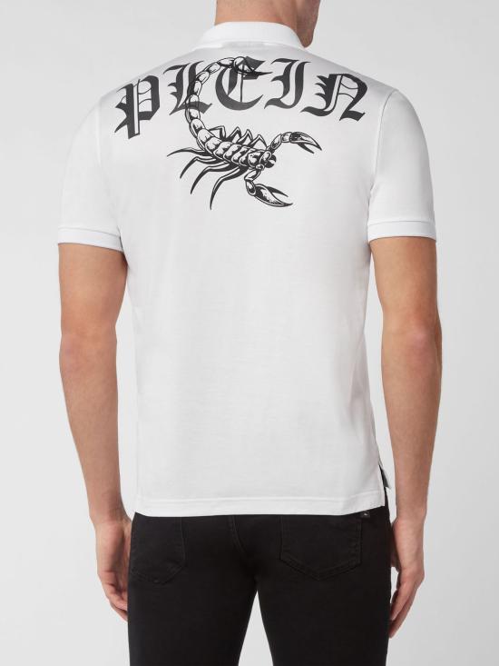 26SS 필립 플레인 폴로 티셔츠 UACCMTK5595PJY002N 01 White - PHILIPP PLEIN