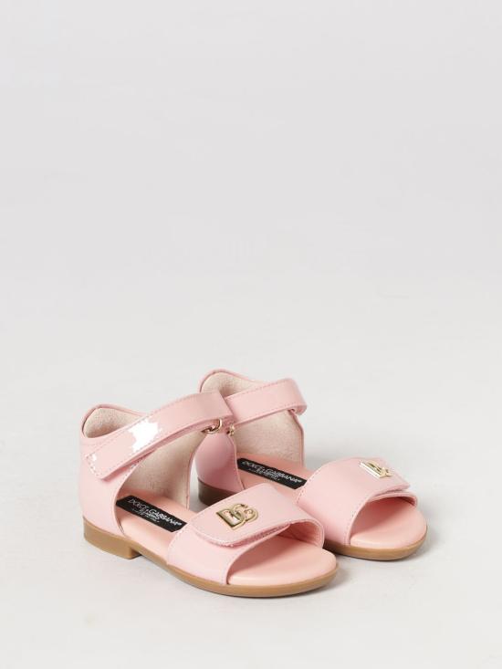 26SS [키즈] 돌체앤가바나 샌들 D20099A1328 80400 Pink - DOLCE & GABBANA
