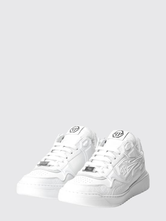 26SS 필립 플레인 스니커즈 SAFSMSC4075PLE005N 01 White - PHILIPP PLEIN