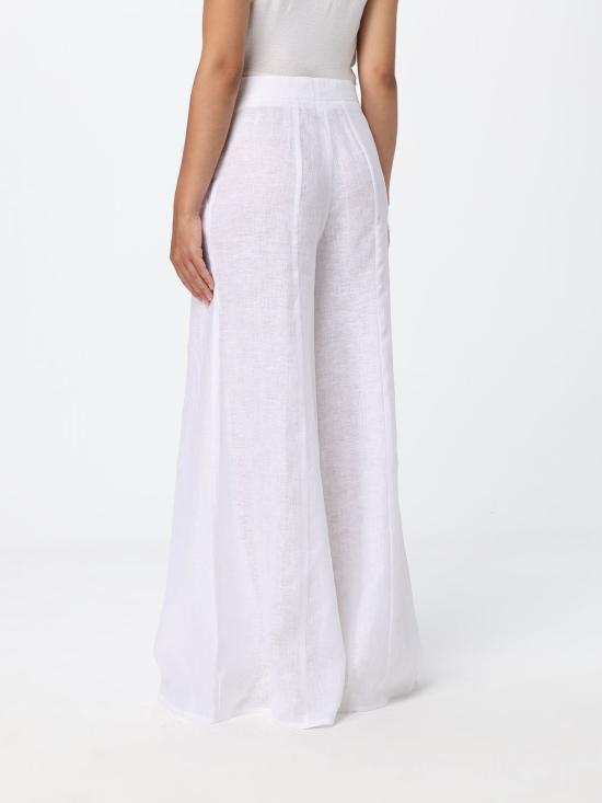 26SS 세미쿠튀르 스트레이트 팬츠 S6SN35 A030 White - SEMI-COUTURE