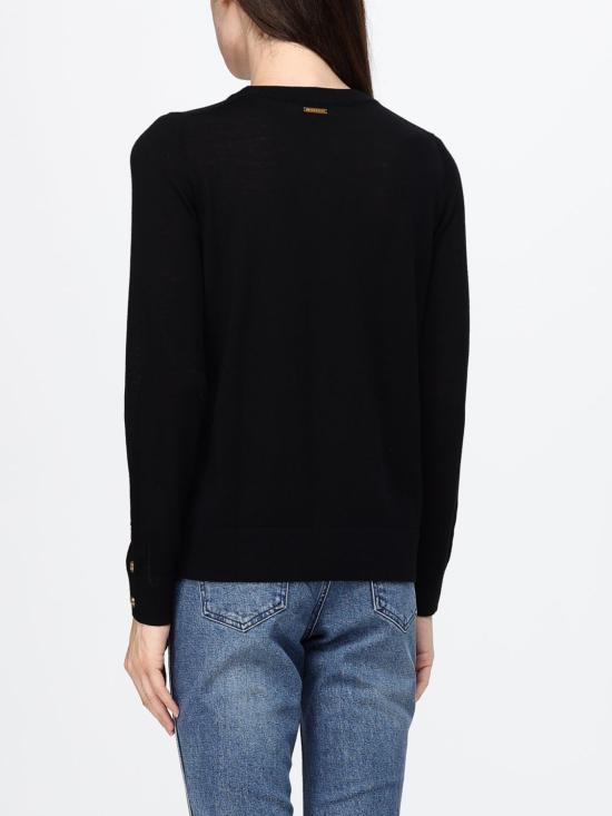 26FW 마이클 코어스 스웨터 MS460XH4VR 001 Black - MICHAEL KORS