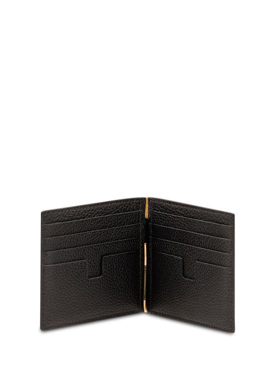 26FW 톰포드 그레인 레더 머니 클립 Y0231LCL158G NAA BLACK - TOMFORD