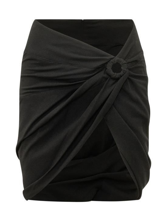 26FW 이자벨마랑 숏 스커트 26AJU0509FAD3J03I 01BK BLACK