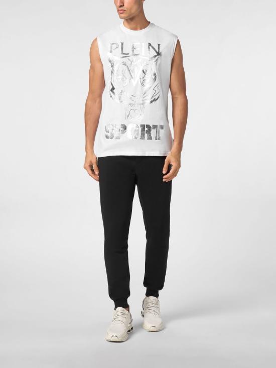 26SS 플레인스포츠 반팔 티셔츠 AADCMTK7947STE001N 0170 White - PLEIN SPORT