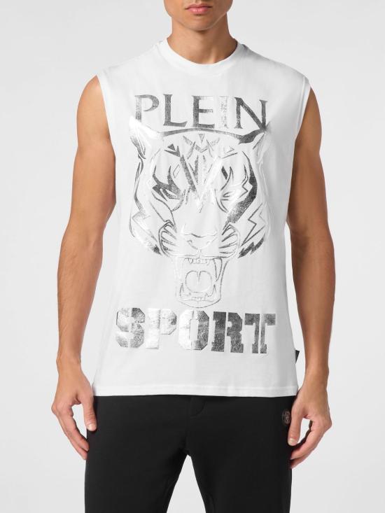 26SS 플레인스포츠 반팔 티셔츠 AADCMTK7947STE001N 0170 White