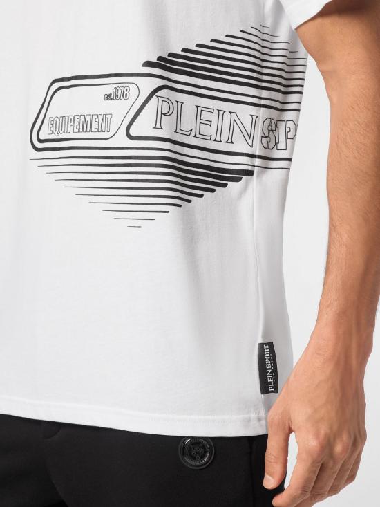 26SS 플레인스포츠 반팔 티셔츠 AADCMTK7948STE001N 01 White - PLEIN SPORT