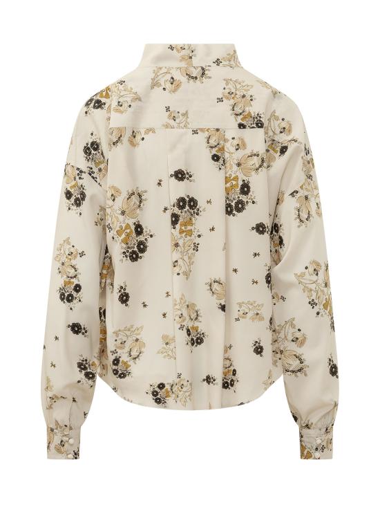 26FW 이자벨마랑 블라우스 26AHT0896FAD3J07I 23EC ECRU - ISABEL MARANT