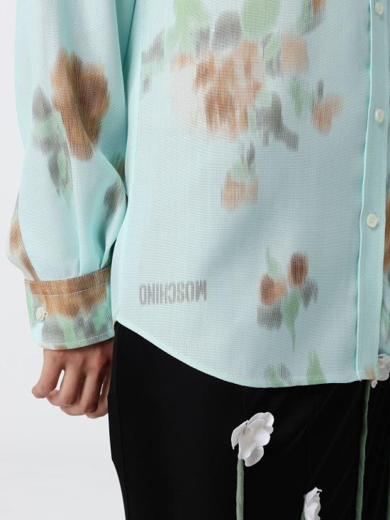 26SS 모스키노 셔츠 02140454 1293 Gnawed Blue - MOSCHINO