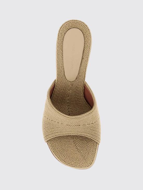 26SS 아미나 무아디 힐/펌프스 TAYLORWOVENSLIPPER90 DARBEI Beige - AMINA MUADDI