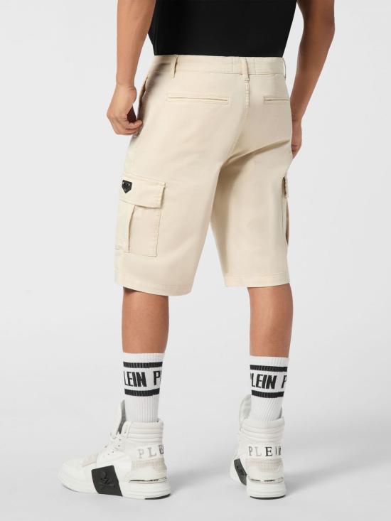 26SS 필립 플레인 숏팬츠 UAECMRT1635PTE006N 06 Beige - PHILIPP PLEIN
