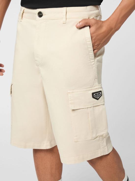 26SS 필립 플레인 숏팬츠 UAECMRT1635PTE006N 06 Beige - PHILIPP PLEIN