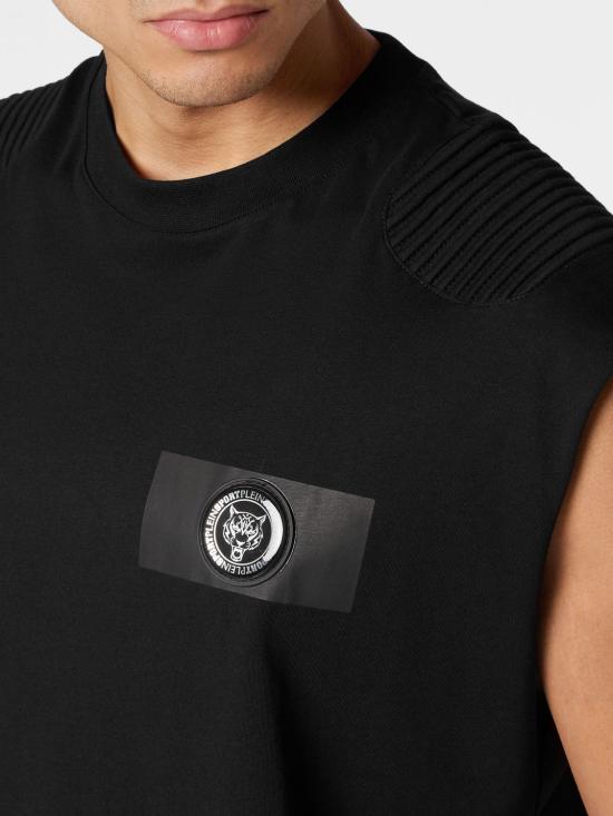 26SS 플레인스포츠 반팔 티셔츠 FADCMTK7573STE003N 0202 Black - PLEIN SPORT