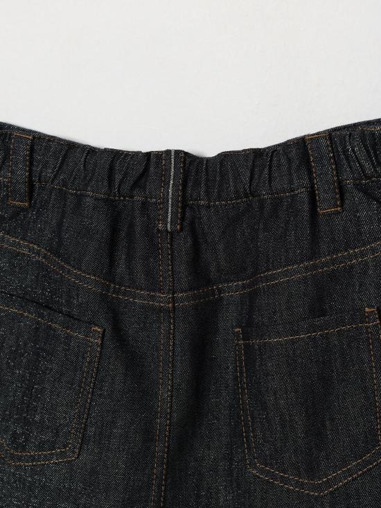 26SS [키즈] 브루넬로 쿠치넬리 스커트 BB148G108 C001 Denim - BRUNELLO CUCINELLI