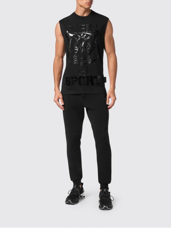 26SS 플레인스포츠 반팔 티셔츠 AADCMTK7947STE001N 0202 Black 1 - PLEIN SPORT