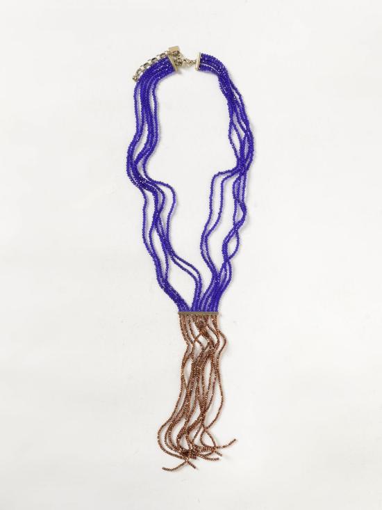 26SS 알루주얼스 목걸이/팬던트 COLLANE DECO BLU Blue