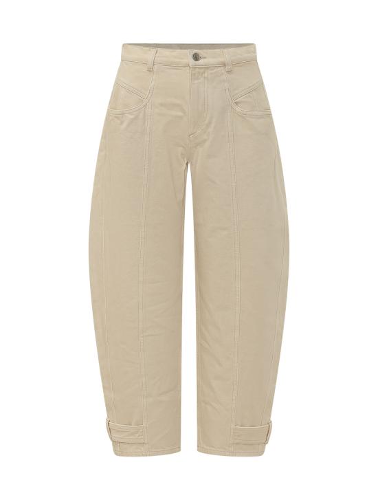 26FW 이자벨마랑 스트레이트 팬츠 26APA0779FAD3H01I 90BE BEIGE