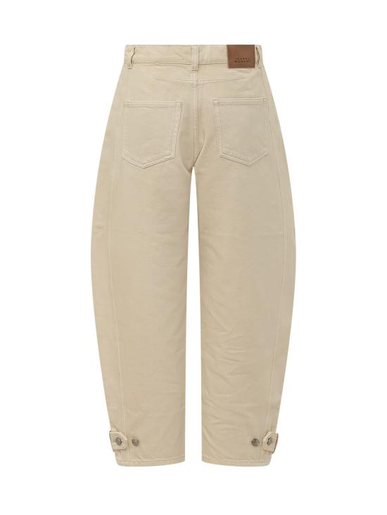 26FW 이자벨마랑 스트레이트 팬츠 26APA0779FAD3H01I 90BE BEIGE - ISABEL MARANT
