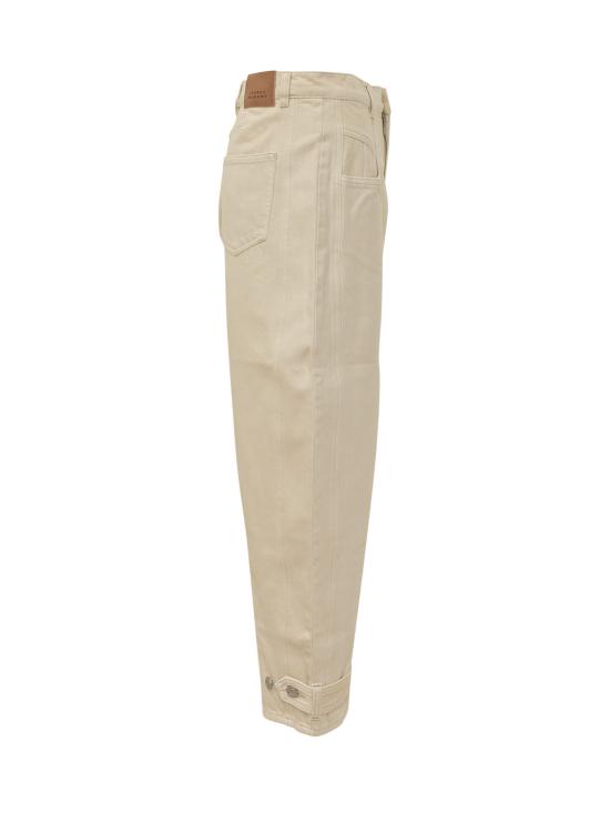 26FW 이자벨마랑 스트레이트 팬츠 26APA0779FAD3H01I 90BE BEIGE - ISABEL MARANT