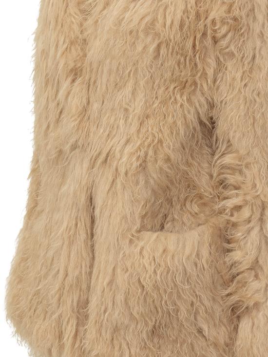 26FW 이자벨마랑 무스탕 26AMA0567FAD3A04I 10PW PALE YELLOW - ISABEL MARANT