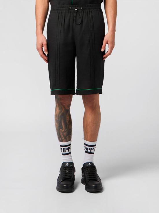 26SS 필립 플레인 숏팬츠 PAFCMRT1675PTE105N 02 Black