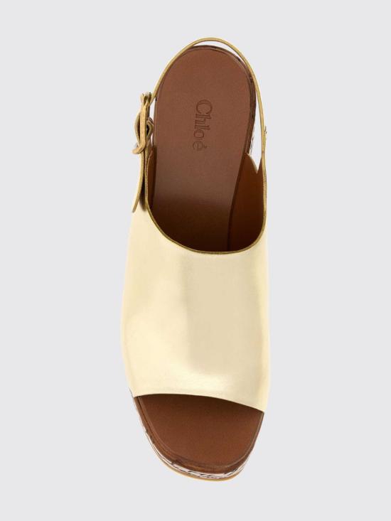26SS 끌로에 샌들 CH26U10GXL 9DA Gold - CHLOE