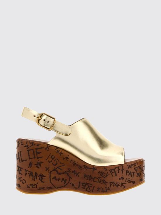 26SS 끌로에 샌들 CH26U10GXL 9DA Gold
