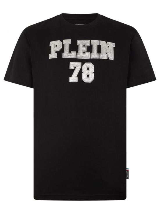 26FW 필립 플레인 반팔 티셔츠 PAFCMTK8988PJY002N 02 Black - PHILIPP PLEIN