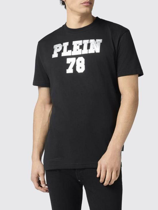26FW 필립 플레인 반팔 티셔츠 PAFCMTK8988PJY002N 02 Black