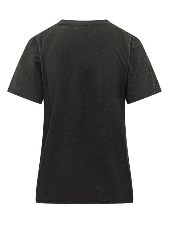 26FW 이자벨마랑에뚜왈 반팔 티셔츠 24PTS0001FBA1N10E 01BK BLACK - ISABEL MARANT ETOILE