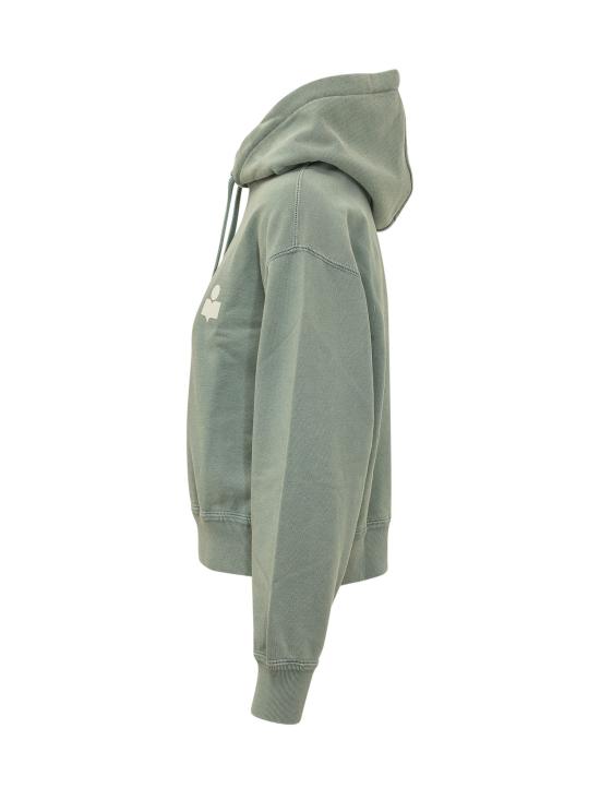 26FW 이자벨마랑에뚜왈 후드 티셔츠 26ASW0200FAD1M04E SEEC SAGE ECRU - ISABEL MARANT ETOILE
