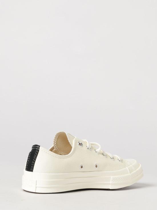 26SS 꼼데가르송 플레이 X 컨버스 스니커즈 AZK128 2 Beige - COMME DES GARCONS PLAY CONVERSE