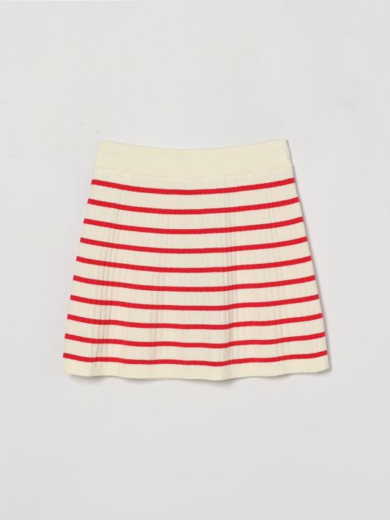26SS [키즈] 타미힐피거 스커트 KG0KG09380 XK3 White - TOMMY HILFIGER