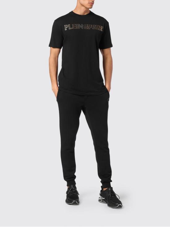 26SS 플레인스포츠 반팔 티셔츠 AADCMTK7942STE001N 02 Black - PLEIN SPORT
