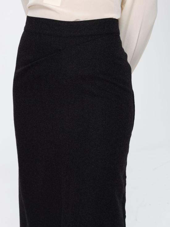 26FW 빅토리아 베컴 미디 스커트 1326WSK007362D 9891 Grey - VICTORIA BECKHAM