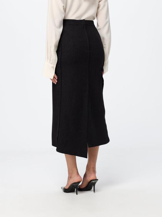 26FW 빅토리아 베컴 미디 스커트 1326WSK007362D 9891 Grey - VICTORIA BECKHAM