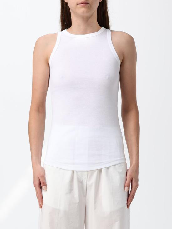 26SS 비르기테 허스카인드 민소매 티셔츠 5872152 002 White