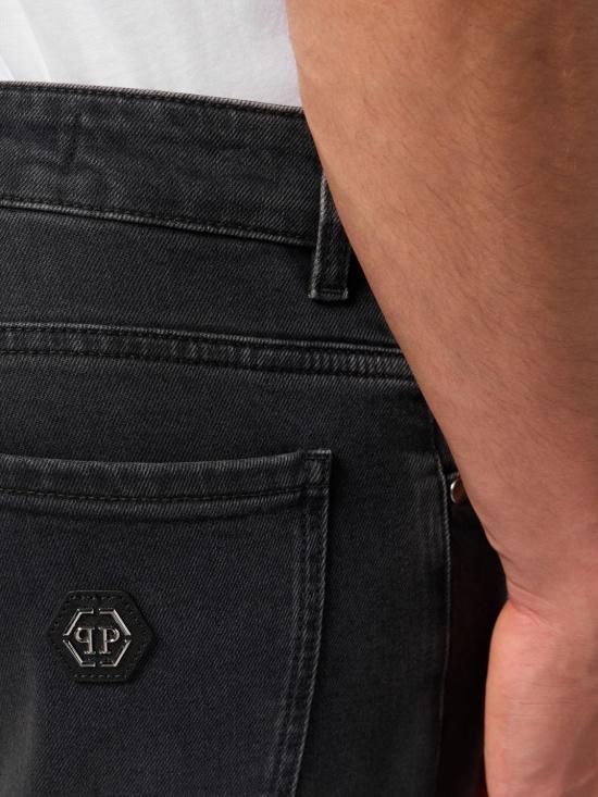 26SS 필립 플레인 데님 팬츠 PAFCMDT4333PDE004N 02RP Grey - PHILIPP PLEIN