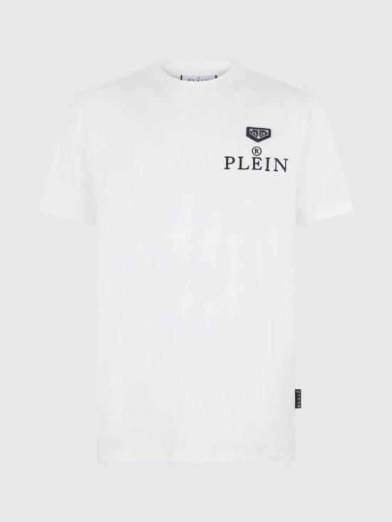 26SS 필립 플레인 반팔 티셔츠 UAFCMTK9383PJY002N 01 White - PHILIPP PLEIN