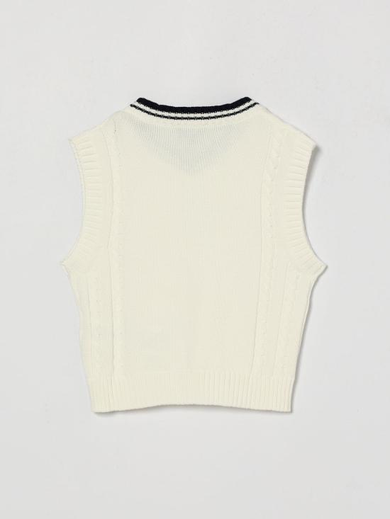26SS [키즈] 페이 베스트 FY9P32X0019 101 White - FAY