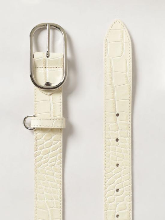 26SS 비르기테 허스카인드 레귤러 벨트 5893289 002 White - BIRGITTE HERSKIND