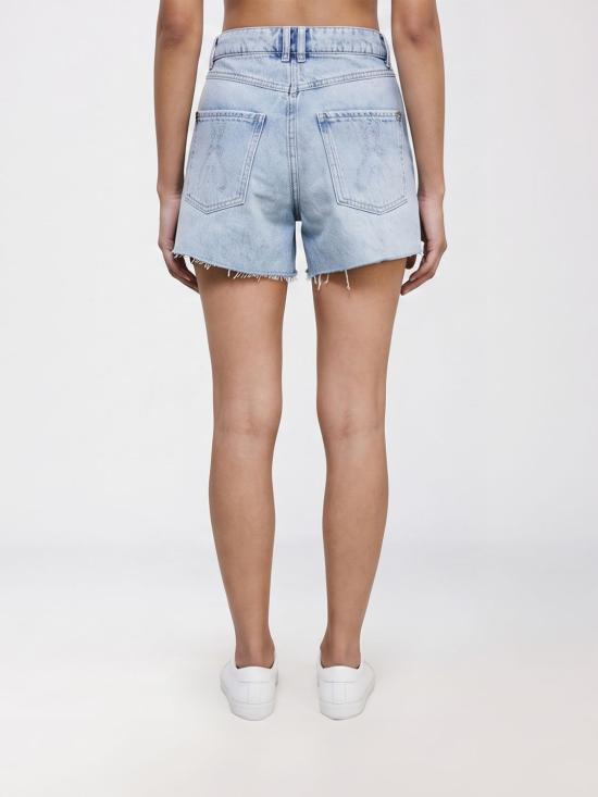 26SS 파트리지아페페 데님 숏팬츠 2P1744D070 CB21 Denim - PATRIZIA PEPE