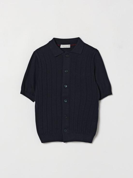 26SS [키즈] 브루넬로 쿠치넬리 풀오버 B29M21506 C2425 Blue