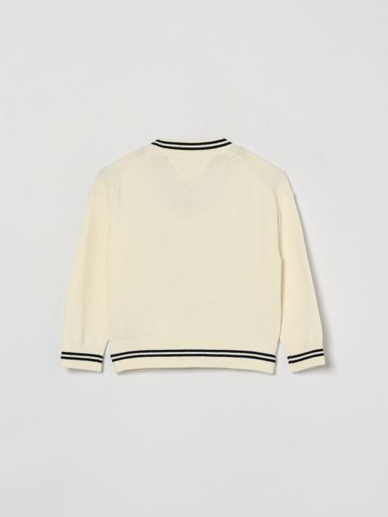 26SS [키즈] 타미힐피거 풀오버 KB0KB10427 YA8 White - TOMMY HILFIGER
