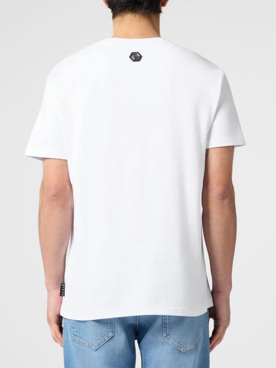 26SS 필립 플레인 반팔 티셔츠 PAFCMTK9060PJY002N 0102 White 1 - PHILIPP PLEIN