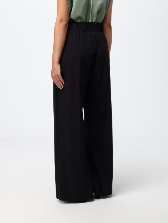 26SS 세미쿠튀르 스트레이트 팬츠 S6SK45 Y690 Black - SEMI-COUTURE
