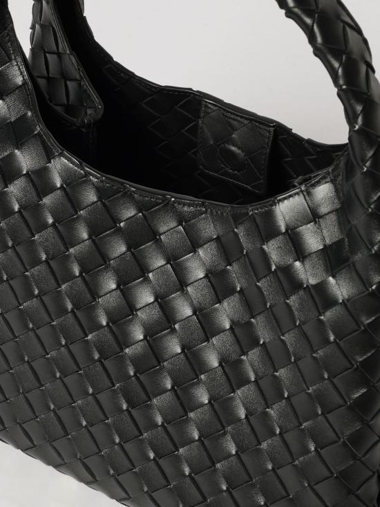 26SS 보테가베네타 캄파나 숄더백 844249V4SC0 1019 Black - BOTTEGA VENETA