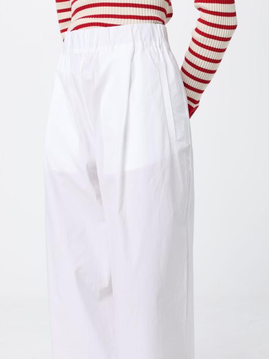 26SS 세미쿠튀르 스트레이트 팬츠 Y6SK44 A090 White - SEMI-COUTURE